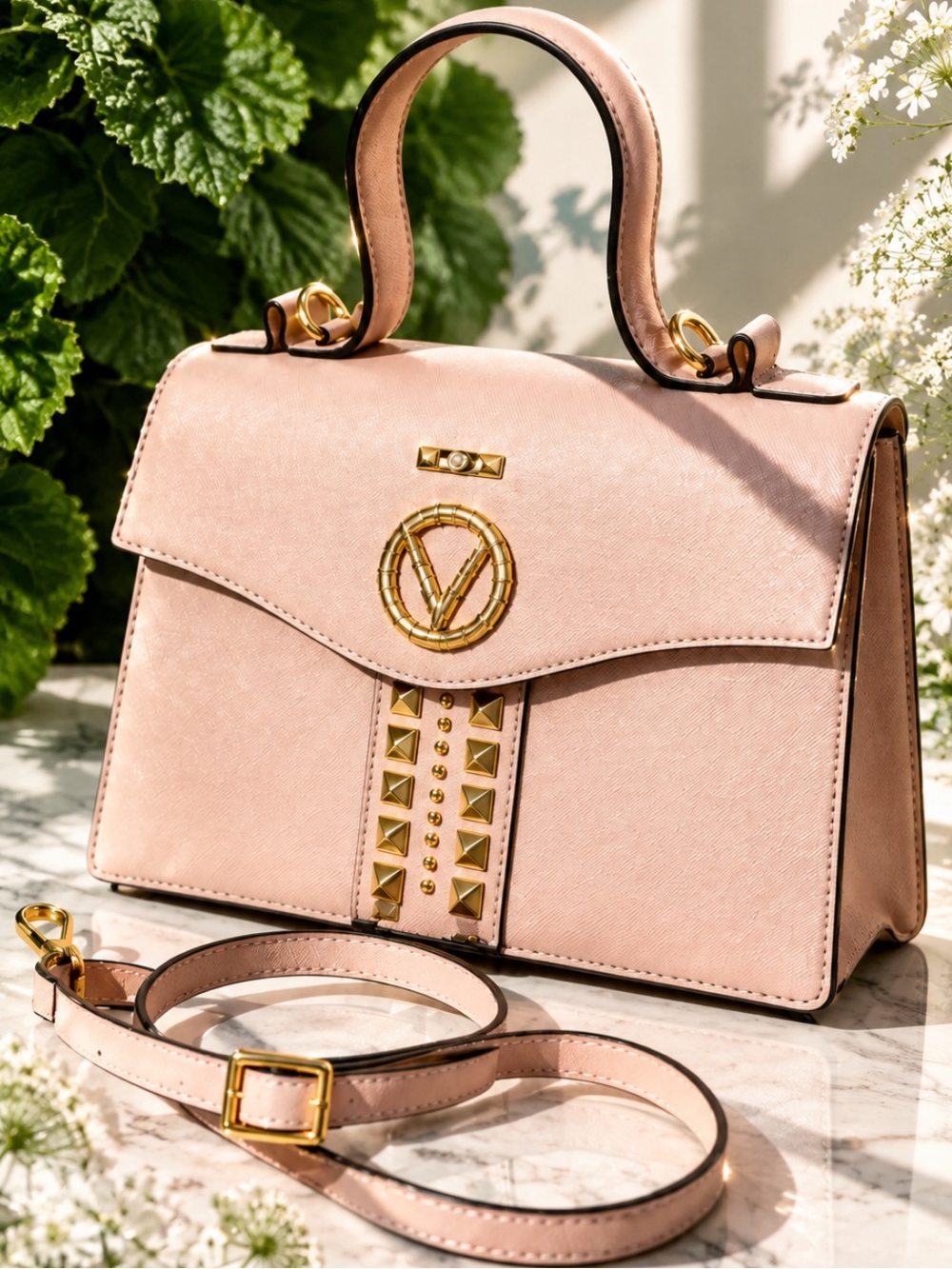 NWOT Authentic Valentino Leather Handbag /Crossbody/Shoulder Bag.